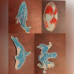 Your Choice of 1 Ocean Themed Diamond Art Magnet